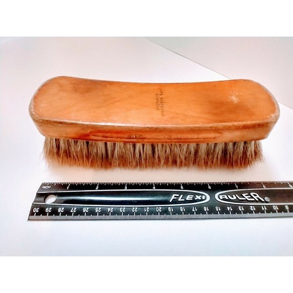 Vintage Sterilized Horse Hair SHOE SHINE BRUSH Unbranded 2 - Picture 6 of 12